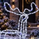 Šviečiantis kalėdinis elnias su judančia galva 216 LED, IP44
