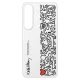 Dėklas Samsung Flipsuit skirtas Samsung Galaxy S25, baltas