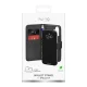 Puro Wallet Stand atverčiamas dėklas iPhone 17 telefonui, juodas