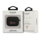 Guess Silicone Charm Heart AirPods Pro dėklas, juodas