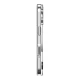 Spigen Ultra Hybrid \"S\" MagSafe dėklas iPhone 17, skaidrus ir baltas