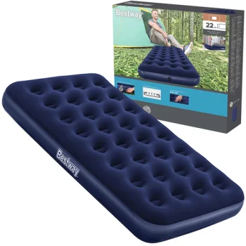 Pripučiamas vienvietis čiužinys Bestway 67001, 188x99x22 cm, tamsiai mėlynas