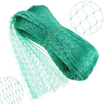 Apsauginis tinklas nuo paukščių 19 x 19 mm, plotis 4 m, žalias
