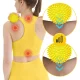4FIZJO SPIKE+ Spiky Massage Ball 10 cm, Yellow