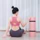 Wozinsky Foam Fitness Yoga Exercising Mat, 180x60x1cm, Black