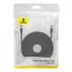 Baseus fast RJ45 cat. network cable. 8 40Gbps 20m braided black