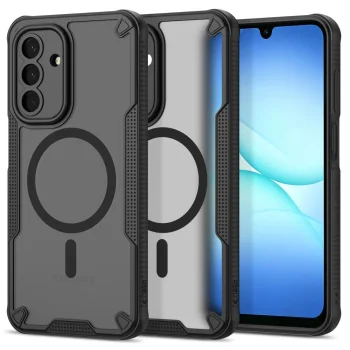 Tech-Protect Rugged Shield MagSafe Case for Samsung Galaxy A17 / A18 / A26 4G / 5G - Matte Black