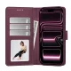 Tech-Protect Wallet MagSafe atverčiamas dėklas iPhone 17 / 18 Pro Max, bordo
