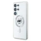 Dėklas Karl Lagerfeld Button Choupette MagSafe Samsung Galaxy S25 Ultra, baltas
