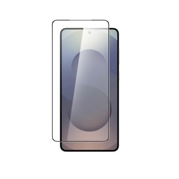 Amazingthing Radix Full Glass Screen Protector for Samsung Galaxy S25 Edge, Black
