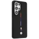 BMW M Silicone Tricolor Line MagSafe dėklas Samsung Galaxy S26 Ultra, juodas