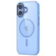 Tech-Protect MagMat MagSafe dėklas, skirtas iPhone 17 - Transparent Blue