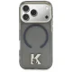 Dėklas Karl Lagerfeld iPhone 18 Pro / 17 Pro IML K Head MagSafe, juodas