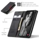 Samsung Galaxy A55 ( SM-A556B/DS ) CASEME Wallet Magnetic Leather Case Cover, Black
