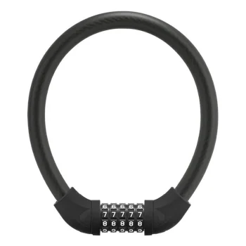 Kodinė dviračio spyna Rockbros RKS570-BK, juoda