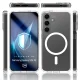 3mk Armor MagCase dėklas, skirtas Samsung Galaxy S24 FE, skaidrus