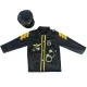 Police officer costume set with accessories for children 3–8 years