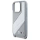 BMW iPhone 16 Pro dėklas M Edition Carbon Stripe & Strap, pilkas