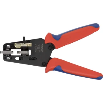 KNIPEX 12 12 06 Precision Insulation Stripper with Shaped Blades 0.14-6.0 mm²