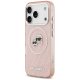 Karl Lagerfeld IML Glitter Karl&Choupette Heads Logo MagSafe Phone Case Cover iPhone 17 Pro Max - Pink
