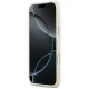 Guess Grained Strass Logo MagSafe dėklas iPhone 17 Pro Max, bėžinis