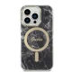 Dėklo ir įkroviklio rinkinys Guess Marble MagSafe, skirtas iPhone 14 Pro Max, juodas