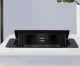 Izoxis 21446 į stalą įleidžiamas prailgintuvas su 2x USB, juodas