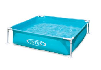 Intex 57173 Frame Kids Pool 122x122x30 cm, Blue