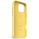 Decoded AntiMicrobial silikoninis dėklas su MagSafe iPhone 16 Pro Max, geltonas