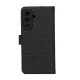 Atverčiamasis dėklas Smart Triangle telefonui Samsung Galaxy A27 5G, juodas