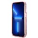 Dėklas Karl Lagerfeld Liquid Glitter NFT Choupette Head skirtas iPhone 14 Pro Max, rožinis