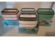 Lunchbox with Compartments and Cutlery, 1400 ml