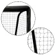 Neo-Sport NS-463 futbolo vartai 180 x 120 x 60 cm, juodi/raudoni