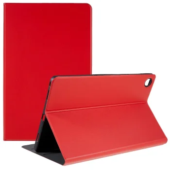 Lenovo Tab M10 Plus (3rd Gen) 10.6" PU odos dėklas (TB125FU, TB128FU), raudonas