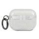 Karl Lagerfeld dėklas AirPods Pro ausinėms, sidabrinis