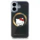 Hello Kitty iPhone 16 dėklas IML Sweet Kitty MagSafe, juodas