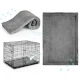Pethaus metalinis narvas šunims su guoliu L 107 x 71 x 77 cm PH-202