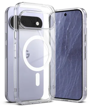 Dėklas Ringke Fusion Magnetic MagSafe skirtas Google Pixel 11, skaidrus