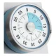Mechaninis virtuvinis laikmatis TFA 38.1028.20 Puck 60 min su magnetu, turkio spalvos