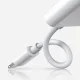 Joyroom S-Y104 Lightning to 2x Lightning Headphone Adapter, White