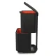 Rūšiavimo šiukšliadėžė Joseph Joseph Totem Max 60L, juoda