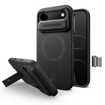 Tech-Protect Kevlar Aura MagSafe dėklas telefonui iPhone Air, juodas