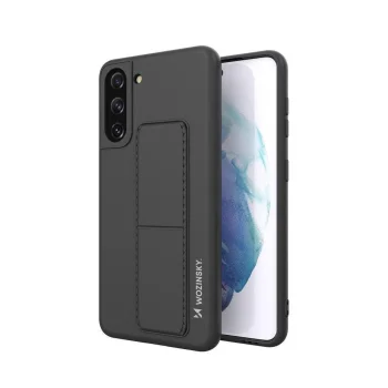 Wozinsky Kickstand Case dėklas su stovu Samsung Galaxy S21+ 5G, juodas