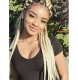 Kanekalon Synthetic Afro Braids for Hairstyles 60cm, Beige