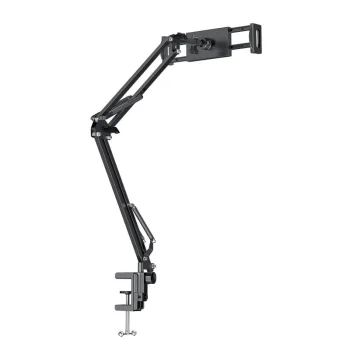 Adjustable Desk and Bed Mount Yesido C296 for Tablet and Phone 64cm, black