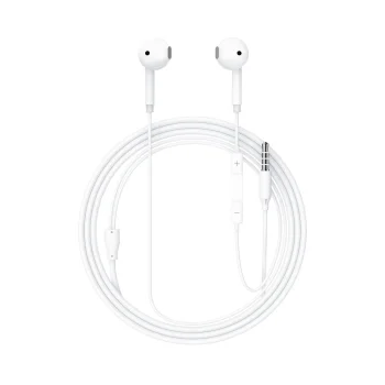 Laidinės ausinės Acefast L14 su mikrofonu ir 3.5 mm jungtimi, baltos