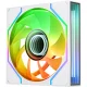 Ventiliatorius Thermaltake SWAFAN INFINITY EX14 ARGB Sync 140 mm 3 vnt., baltas
