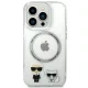 Karl Lagerfeld Karl & Choupette MagSafe dėklas iPhone 14 Pro Max telefonui