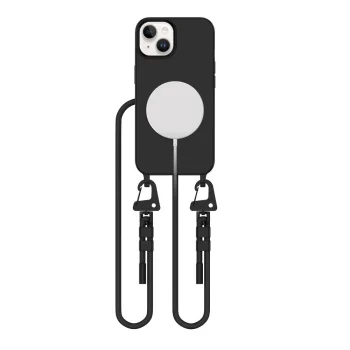 Tech-Protect MagNecklace MagSafe dėklas iPhone 14, juodas
