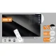 Infraraudonųjų spindulių šildytuvas Berdsen BD-984, 600 W, Wi-Fi, stiklas